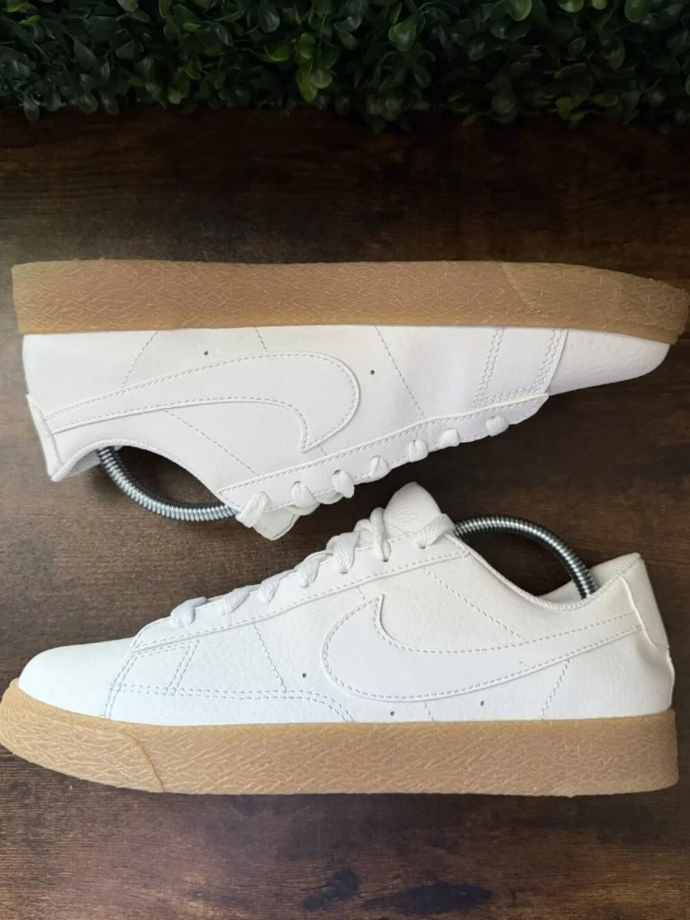 Nike Blazer Low White Gum Kids Size 6 Athletic Shoes DH1060-100 Women Size 7.5